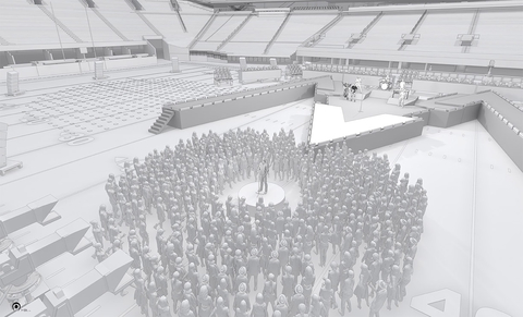 All Access Staging Set Drawings Halftime Show 2019