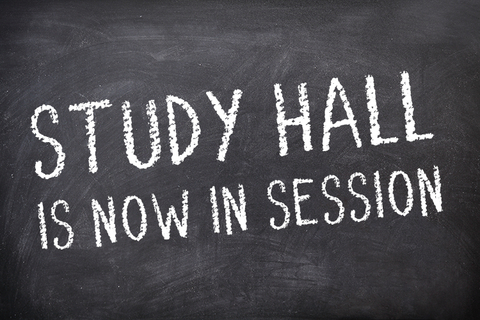 Study Hall is now in session