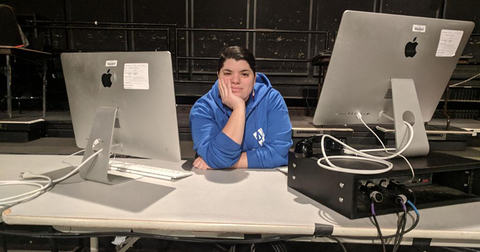 sound and lighting designer Nina Field