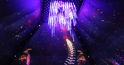 kinetic elements for Through the Echoes at PY1 Pyramid