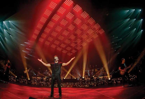 Chus Fernandez Adds Impact To Pablo Alborán Tour With CHAUVET Professional