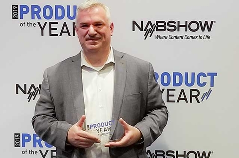 Paul Pelletier - NAB 2019 Award Chroma-Q Space Force onebytwo