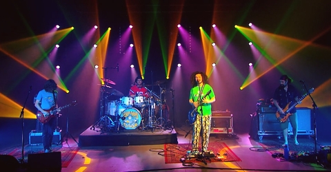 Manny Newman Lights Pigeons Playing Ping Pong’s Nugs.tv Livestream with CHAUVET Professional