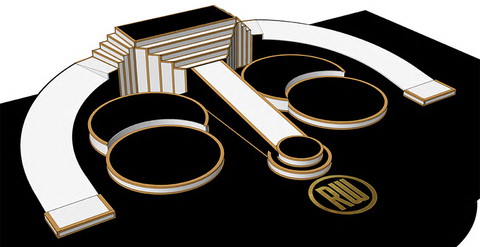 Robbie Williams Las Vegas Residency Production Design stage rendering
