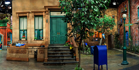 lighting design Sesame Street