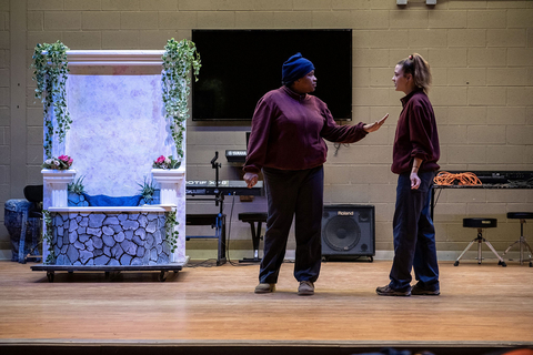 Shakespeare in Prison theatre design