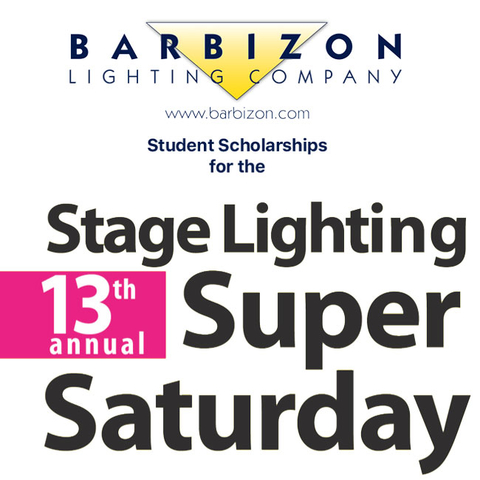 Barbizon Lighting Sponsors Scholarships to 2018 Stage Lighting Super Saturday