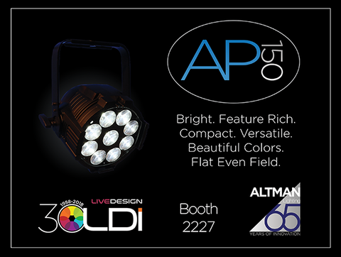 Altman Lighting to debut the next generation Altman Par at LDI 2018 Altman Lighting to debut the next generation Altman Par at LDI 2018