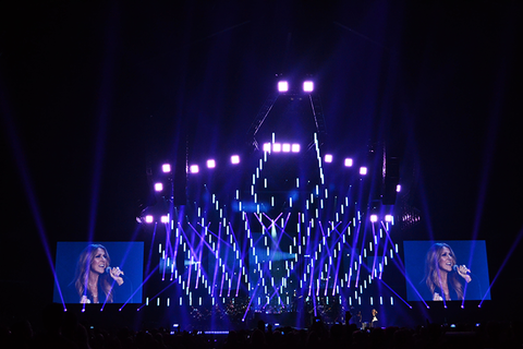 celine dion kinetic light display celine dion kinetic light display