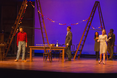 University Of Michigan's SFB Daniel Cantor directed a production at thenbspUniversity of MichigannbspLucy Briggsnbspwas the scenic designernbspChristiannenbspMyersnbspdesigned costumes in Ann ArbornbspMiriam Michaels the lights and Henry Reynolds the sound Read about the Ann Arbor production innbspPart TwoUniversity of Michigan production of SFB