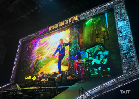 Elton John farewell brick road tour