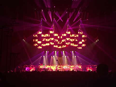 TAIT Automated LED Video Structure Phish TAIT Automated LED Video Structure Phish