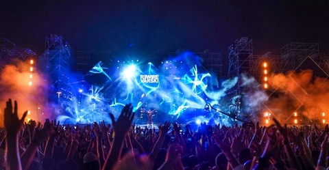 lighting audio and rigging for Jeddah World Fest