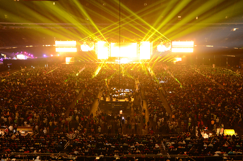 Mainstage of ESSENCE Festival 2013 at the MercedesBenz Superdome in New Orleans