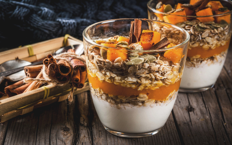 Rimma_Bondarenko/iStock/Getty Images Plus Pumpkin Pie Oatmeal