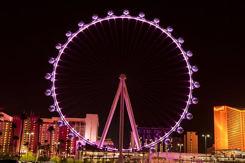 Las Vegas High Roller // Photo by Aneese/iStock/Getty Images Plus/Getty Images Las Vegas High Roller