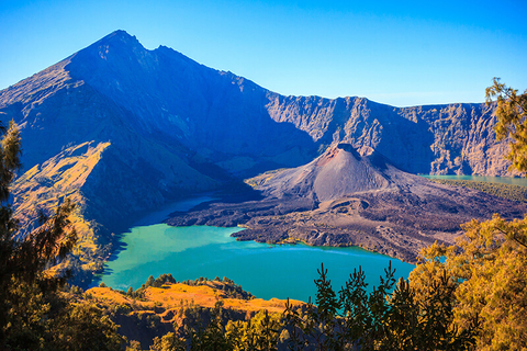Mount RInjani // Photo by Amthinkin/iStock/Getty Images Plus/Getty Images Mount RInjani