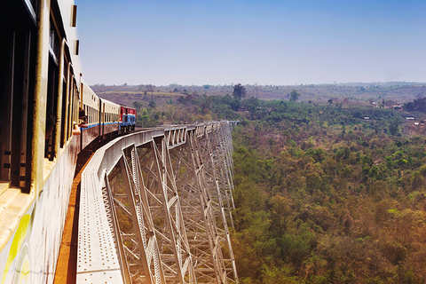 Goteik Viaduct, Myanmar // Photo by rmnunes/iStock/Getty Images Plus/Getty Images Goteik Viaduct, Myanmar