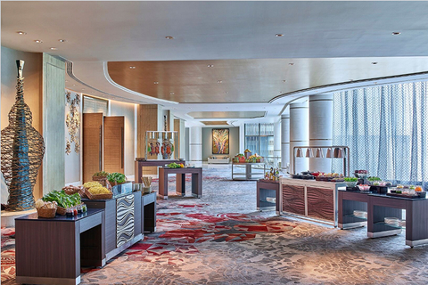Shangri-La at Fort Bonifacio The design team drew inspiration from Filipino fashion, jewelry and antique gold, and also used local talents.