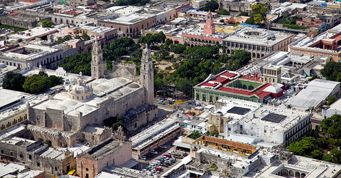 Merida, Yucatan, Mexico // Photo by segarza/iStock/Getty Images Plus/Getty Images Merida, Yucatan, Mexico