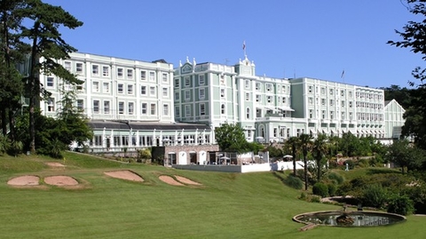 The Palace Hotel, Torquay, Great Britain exterior The dropping value in the sterling and the opening of the South Devon Highway have attracted foreign investment.