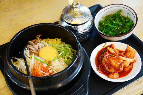 South Korea bibimbap // Photo by Tuayai/iStock/Getty Images Plus/Getty Images South Korea bibimbap