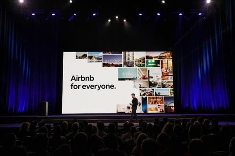 Airbnb Keynote Editorial Airbnb Co-Founder, CEO and Head of Community Brian Chesky talks the company's 10-year "roadmap" at a keynote address in San Francisco.