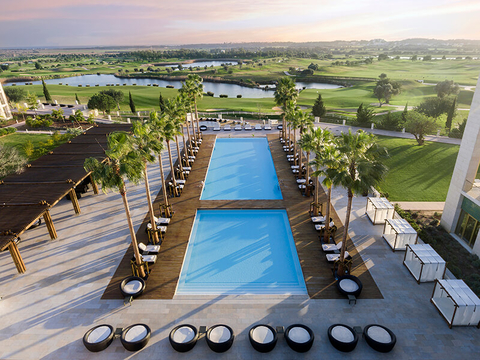 Anantara Vilamoura Algarve Resort Main Pool - editorial only Anantara Vilamoura Algarve Resort Main Pool - editorial only
