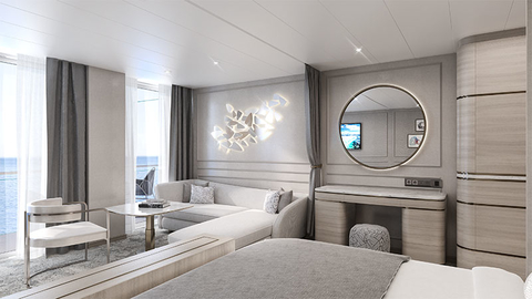 Crystal Endeavor Penthouse Suite Editorial Crystal Endeavor Penthouse Suite
