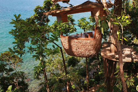 Soneva Kiri Treepod Dining Soneva Kiri Treepod Dining