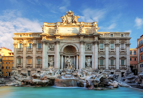 Trevi Fountain // Photo by TomasSereda/iStock/Getty Images Plus/Getty Images Trevi Fountain in Rome, Italy