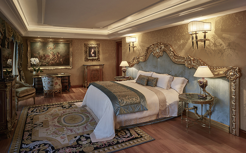 Rome Cavalieri Petronius Suite // Photo courtesy of Rome Cavalieri, Waldorf Astoria Hotels & Resorts Rome Cavalieri Petronius Suite