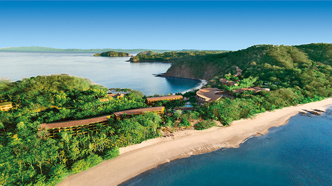 Four Seasons Costa Rica at Peninsula Papagayo resort - editorial only Four Seasons Costa Rica at Peninsula Papagayo
