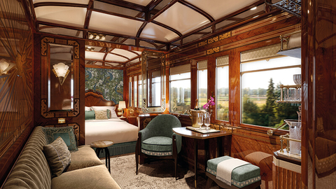 Venice Simplon-Orient-Express Paris Suite - editorial only Venice Simplon-Orient-Express Paris Suite