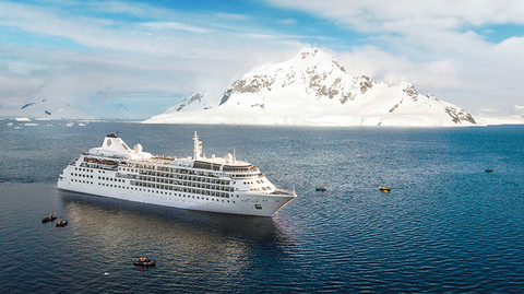 Silver Wind in Antarctica Editorial Silver Wind in Antarctica