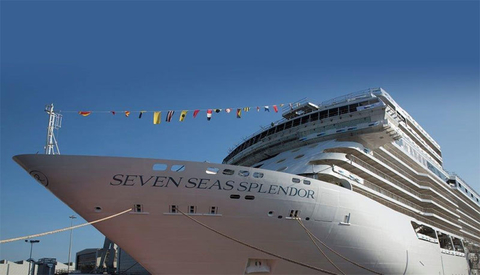 Seven Seas Splendor Float Out Editorial Seven Seas Splendor