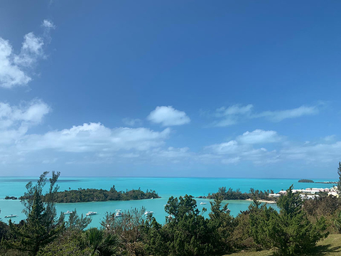 Bermuda After Humberto Editorial A view from Ft. Scaur as of Thursday, September 19