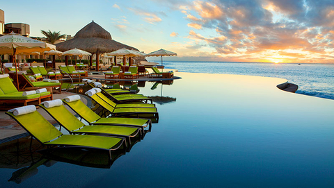 Waldorf Astorial Los Cabos Pool Editorial Waldorf Astorial Los Cabos Pool