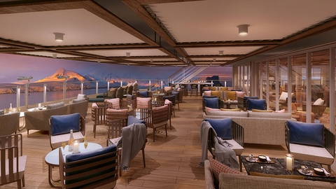 Seabourn Square on Seabourn Venture Editorial Seabourn Square on Seabourn Venture