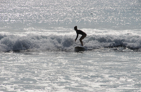 surfer in Maui surfer in Maui