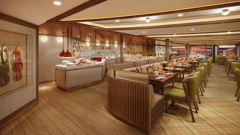 The Colonnade on Seabourn Venture Editorial The Colonnade on Seabourn Venture