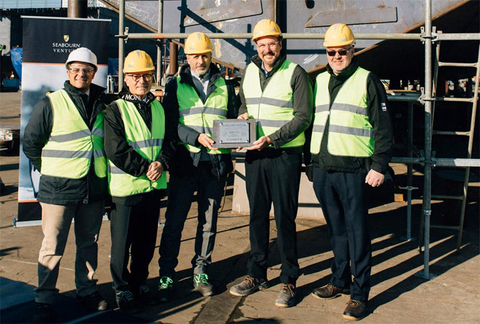 Seabourn Venture Keel-Laying Editorial Seabourn Venture Keel-Laying