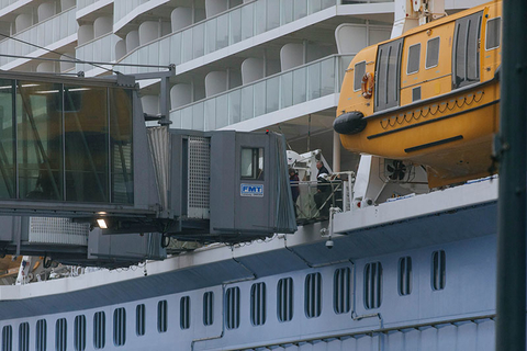 Anthem of the Seas Coronavirus Editorial Passengers disembark from the cruise ship Anthem of the Seas at the Cape Liberty Cruise Port on Friday, Feb. 7, 2020, in Bayonne, N.J. Passengers were screened, as a precaution, for coronavirus.
