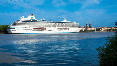 Crystal Serenity in Bordeaux Editorial Crystal Serenity in Bordeaux