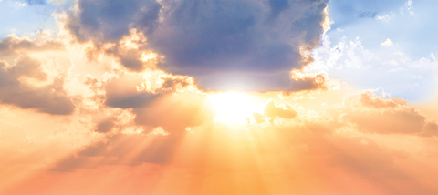 Sun rays Sun rays