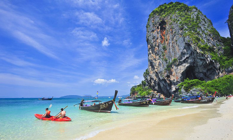 Hat Tham Phra Nang, Thailand Hat Tham Phra Nang, Thailand
