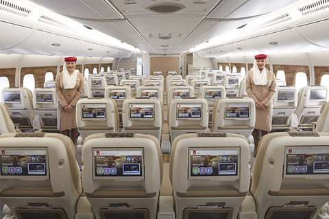 Emirates A380 Premium Economy Emirates A380 Premium Economy