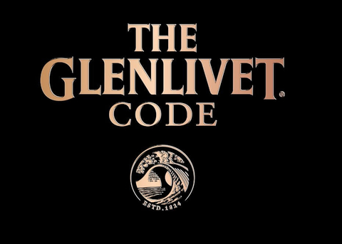 The Glenlivet Code whisky logo The Glenlivet Code logo