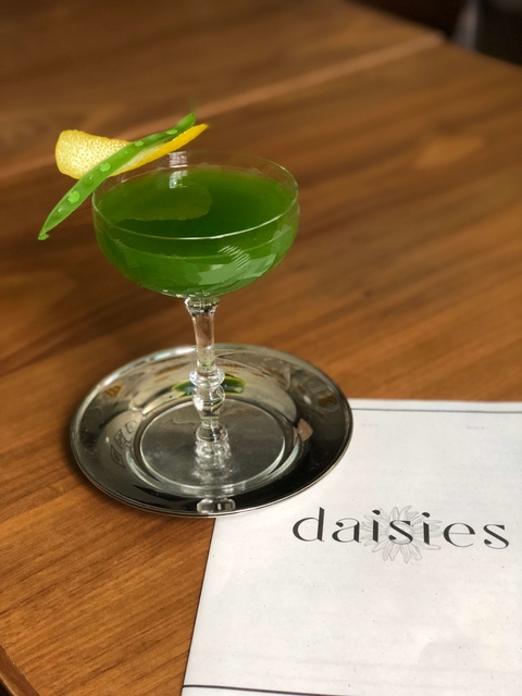 The Green Giant vegetable cocktail at Daisies