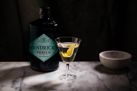 Orbium Martini cocktail by Erik Andersson for Hendrick's Gin